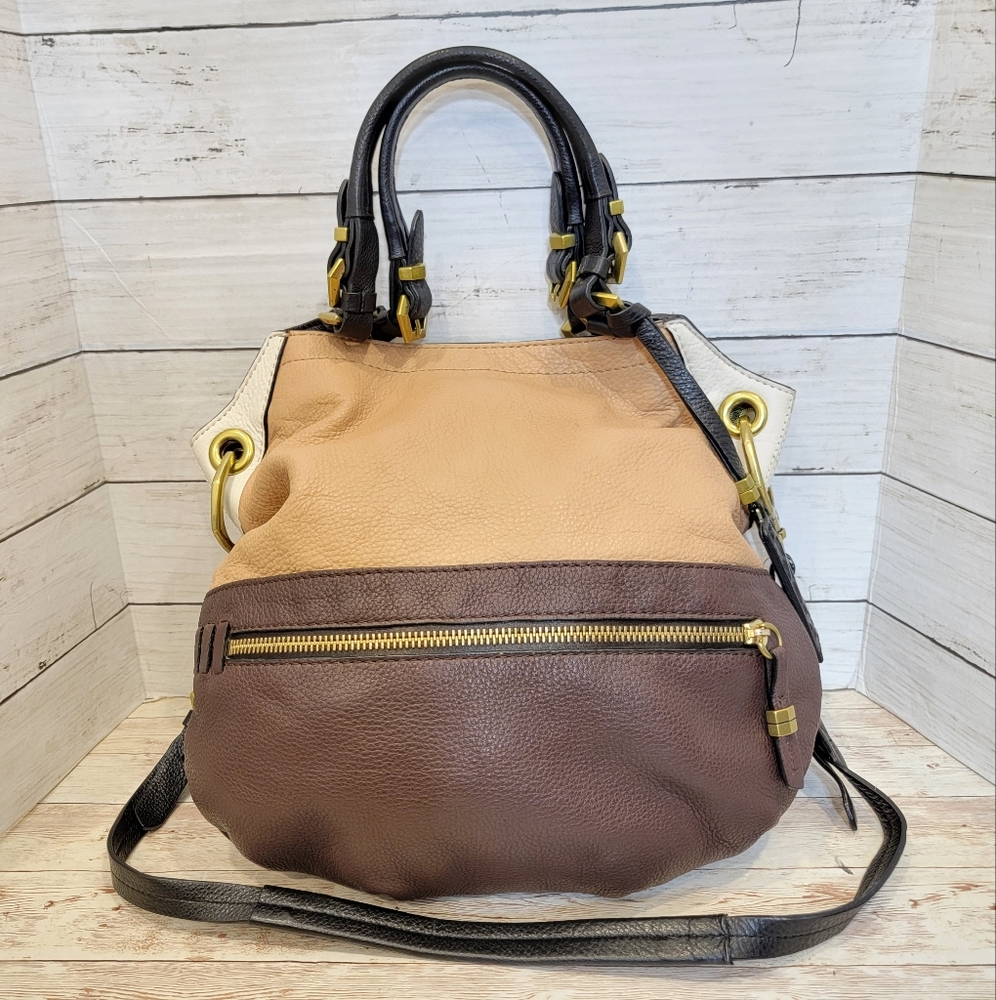 OrYani Victoria color block hobo handbag